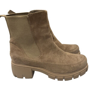 Natural Reflections Women's 9 Taupe Camden Boots Nonslip Neutral Gorpcore Y2K
